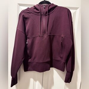 Old Navy Dynamic Fleece Half-Zip (Burgandy, Size L)